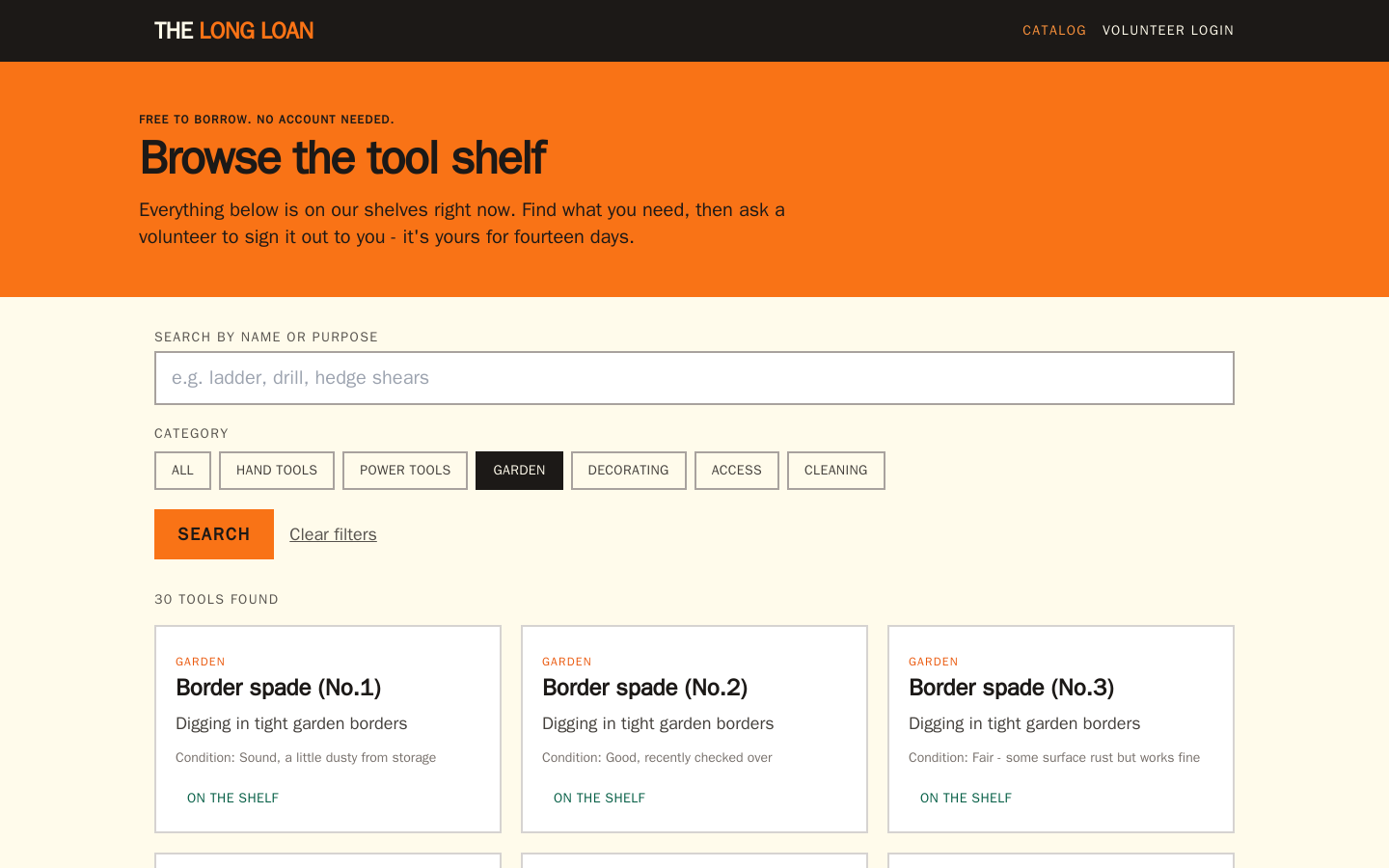The Long Loan — screenshot