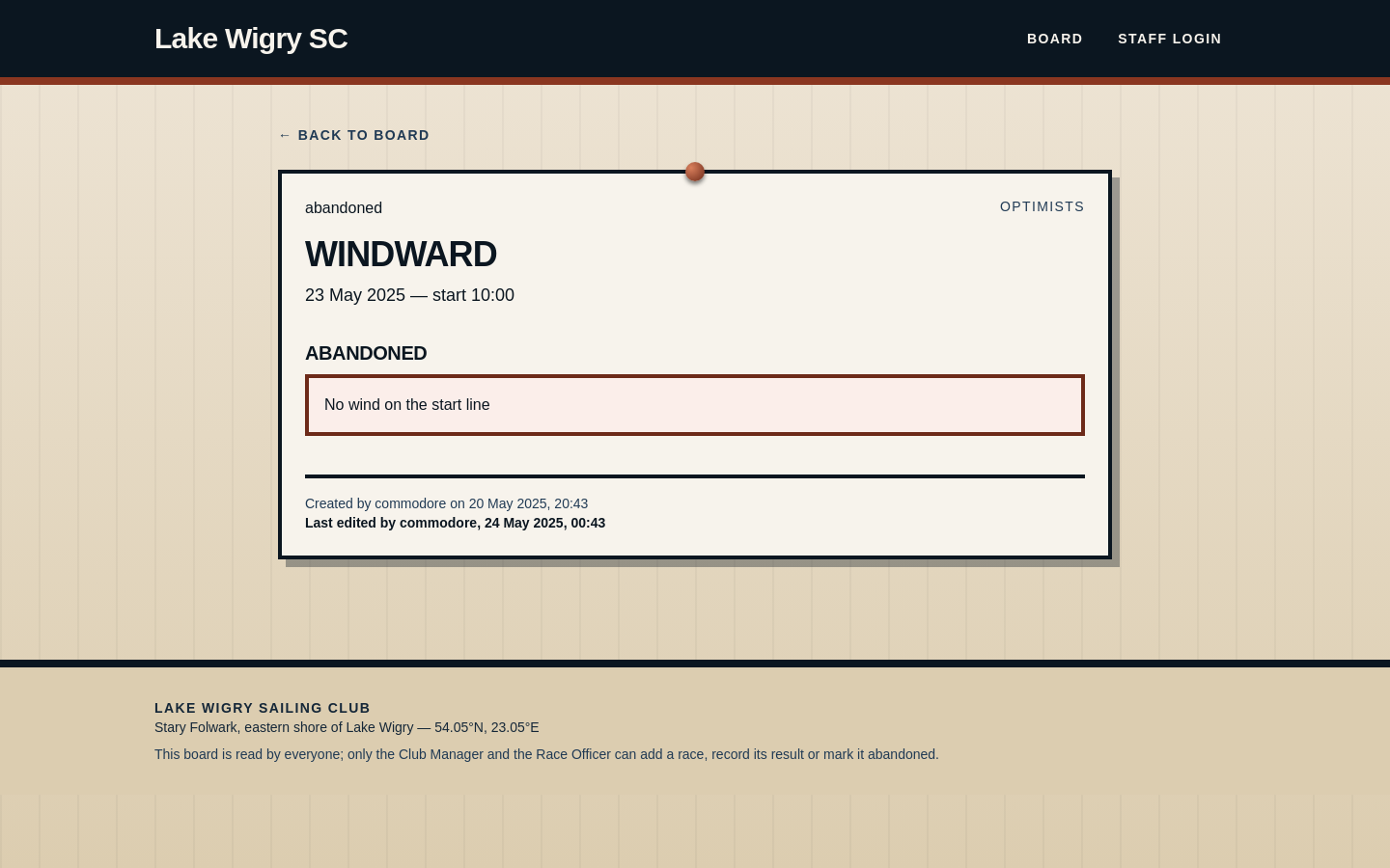 Wigry Line — screenshot